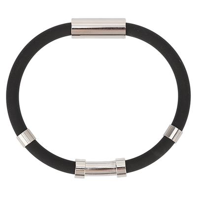 Pulsera antiestática con cuatro anillos de silicona para eliminar la estática corporal. Pulsera antiestática para