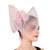 Vintage Styles Fascinator Headband Top Hat Headband Hair Accesories Hairpiece for Church Parties and Evening Gatherings