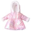 Long Coat Winter Doll Clothes For 18 Inch Girl Dolls Soft Plush Outfit Set Simple Wear Design