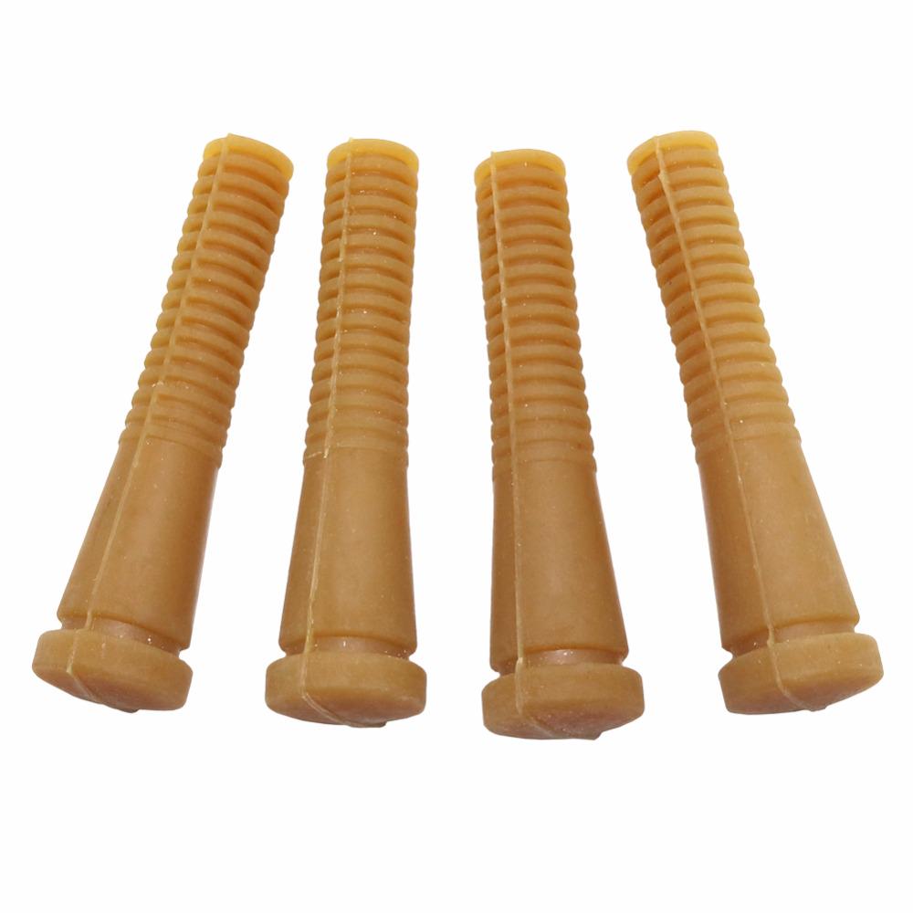 10PCS Poultry Rubber Rod 10.7cm Chicken Pigeon Quail Rubber Plucking Fingers Plucker Rod Plucking Fingers Removal Machine Stick
