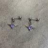 Rustproof Steel Angelic Heart Earrings Versatile Jewelry For Teens And Adults Trendy Style Ear Studs Accessory