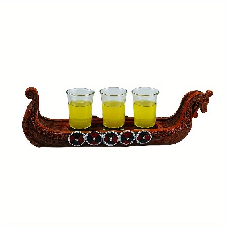 

Набор средневековых бокалов для вина викингов с держателем, набор стеклянных бокалов для вина, скандинавские пиратские легенды, рюмки викингов, таверны, бокалы, подарки ко Дню отца для дай LZ168 Viking Glass Set