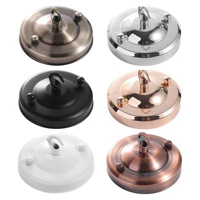 Lamp Base Hook Pendant Lamp Disc Base Light Base Holder Ceiling Plate Holder Pendant Plate Lamp Parts Lightings Lamp Base