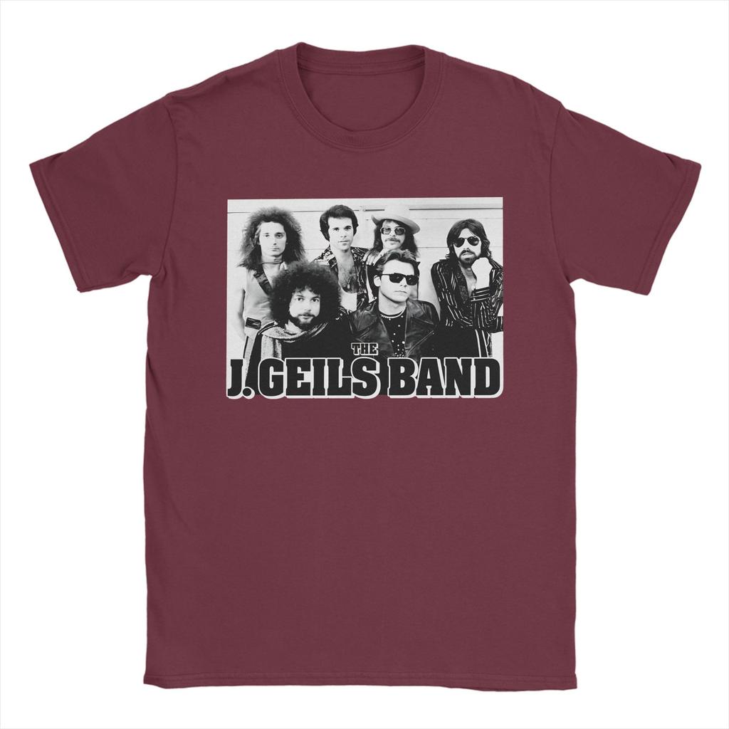 Herren Damen The J Geils Band T-Shirt Baumwolle Grafikdruck T-Shirts Kleidung Outfits