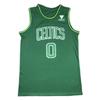 Boston Celtics Basketball Jersey Vest With Embroidered Numbers Names Tatum Irving Bird Fans