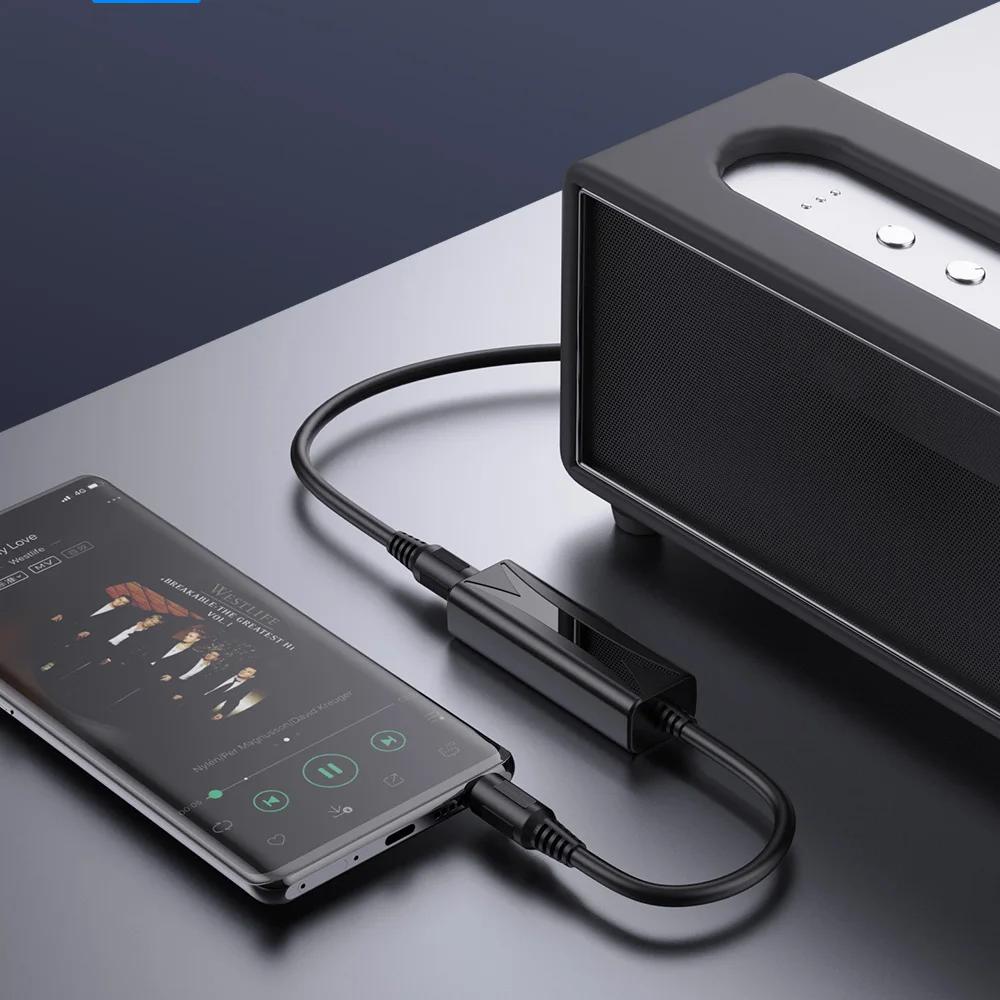 3.5mm Aux Audio Noise Filter Ground Loop Noise Isolator Eliminate Plug and Play for Car Audio Home Stereo System Accessories