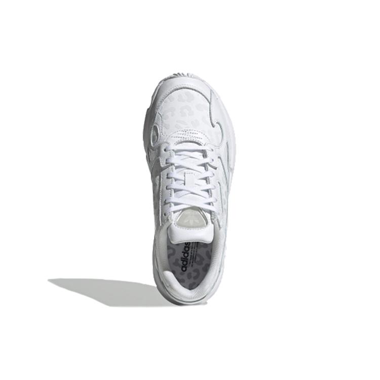 adidas Womens Falcon 'Crystal White' (women's Sizes) Footwear White / Crystal White / Core Black Casual Shoes EH2665