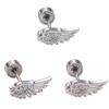 Alloy Wing Ear Studs Portable Comfortable for Sensitive Ears Fashion Jewelry Pieces