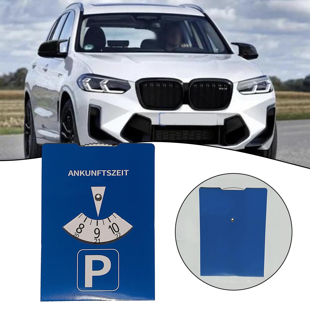 1ks Kartonový parkovací disk Pro auto Přátelský kartonový parkovací disk Pro auta Nákladní auta Díly Příslušenství Modrý