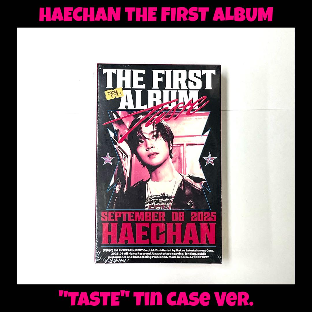 

[USED] HAECHAN Album TASTE Tin Case Ver. Haechan