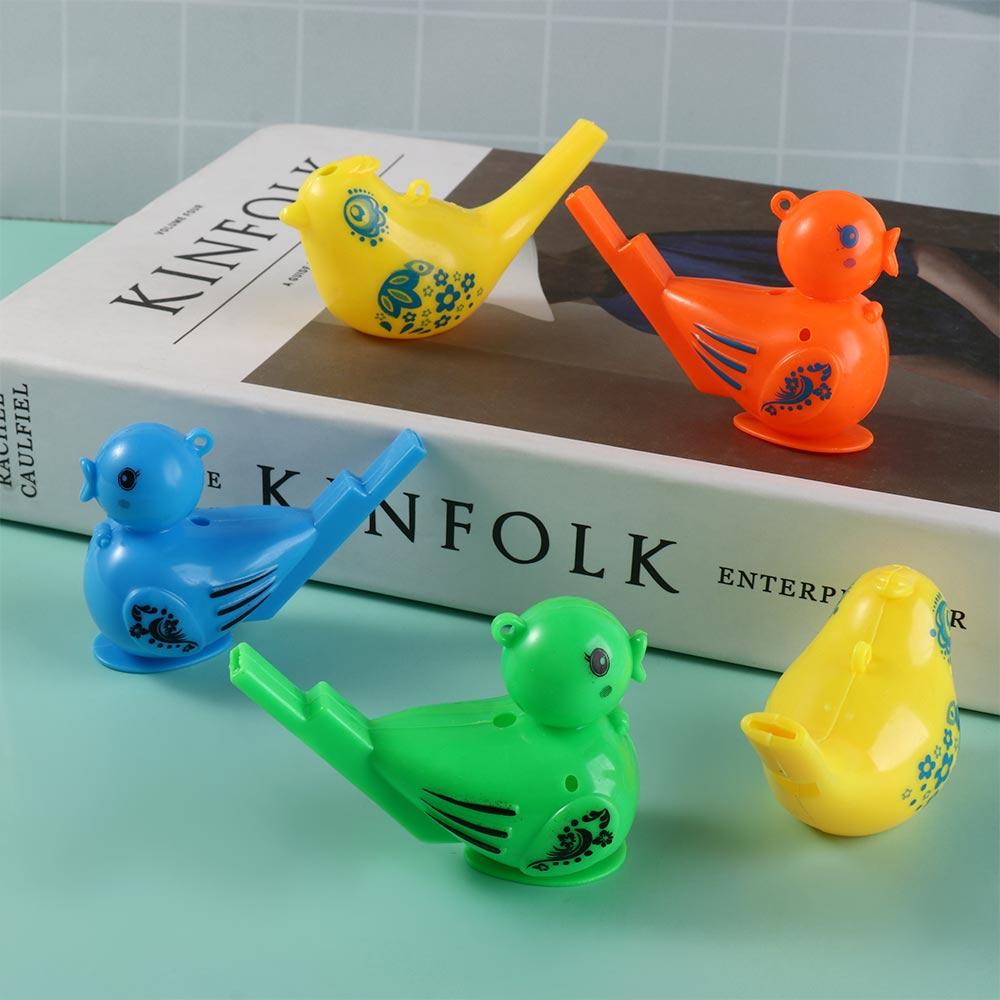 5PCS Funny Water Bird Whistle Drawing Musical Toy Musical Instrument Party Whistles  Early Learning