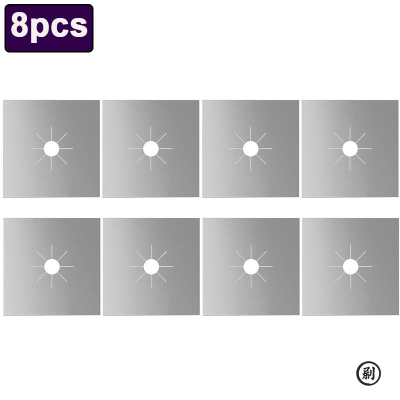 Gas Stove Protector Pad Cooker Lid Liner Cleaning Pad For Kitchen Cookware Accessories Pieces Reusable Boiler Hood Protective