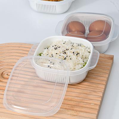 Pre-packaged Rice Boxes for Quantitative Freezing of Coarse Grains and Whole Grains. Fruit Portioned Storage Boxes for Individual Meal Preservation.