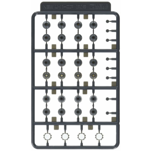 

Wave Option System Series New U-Vernier [Round] S Plastic Model Parts OP522