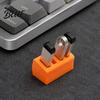Desktop Storage Case U Disk Box with 4 Divided Compartments Space Saving