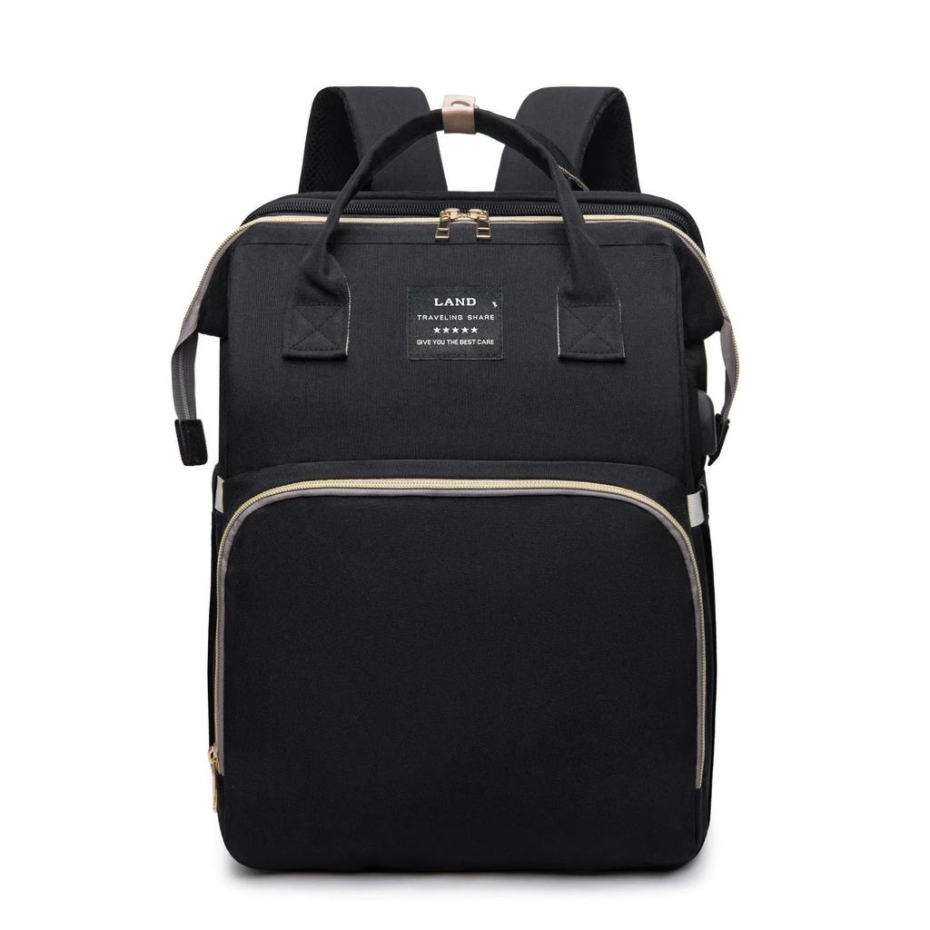 New Multifunctional Mother and Baby Bag Mom Bag Bottle Backpack Folding Sleeping Changing Bag Diaper Backpack