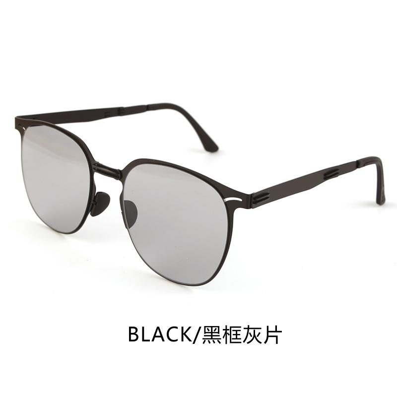 New fashionable folding sunglasses female spice girl street shot driving special anti-ultraviolet sunglasses male