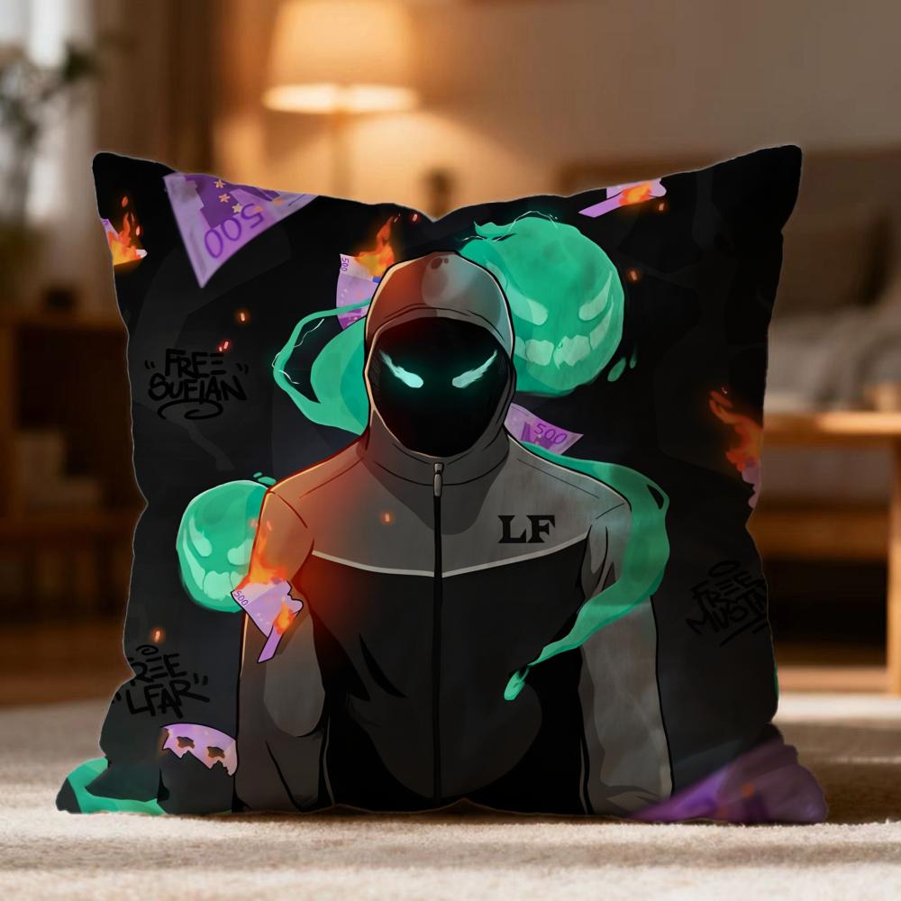 Popular B-BBeny Jr Cushion Cover Soft Washable Pillow Case Multi-Scene for Couch Bed Travel Office Use