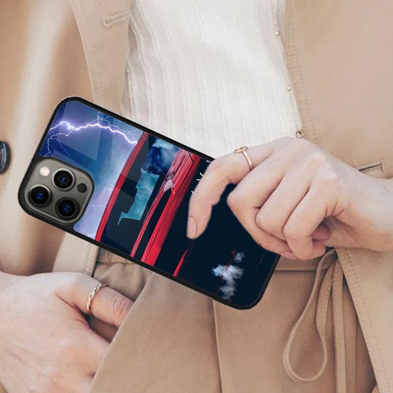 Muscle Car Lightning Magnetic Phone Case For APPLE iPhone 17 Air 16 14 13 12 Pro Max 15 Plus Wireless Charge With MagSafe Cover
