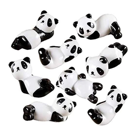 Tableware East Cute Panda Chopstick Rest, Ceramic Ware