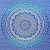 Blue Ombre Tapestry- Wall Hanging Tapestries | Hippie Tapestry| Indian Mandala Tapestry| Psychedelic Large Tapestry | 100% Cotton Tapestry