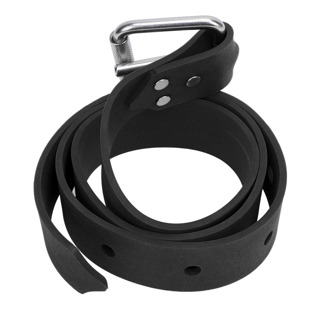 Diving Weight Belt Adjustable Silicone Freediving Weight Belt with Quick Release Buckle for Scuba