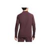 Nike Solid Color Half-Zip Stand Collar Warm Up Jacket Men Outerwear Burgundy DC9169-652