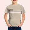 Kids Boys Clothes Simple Paris Letter Print Short Sleeve T Shirt Children Boys  Casual Comfortable Tees Children Top