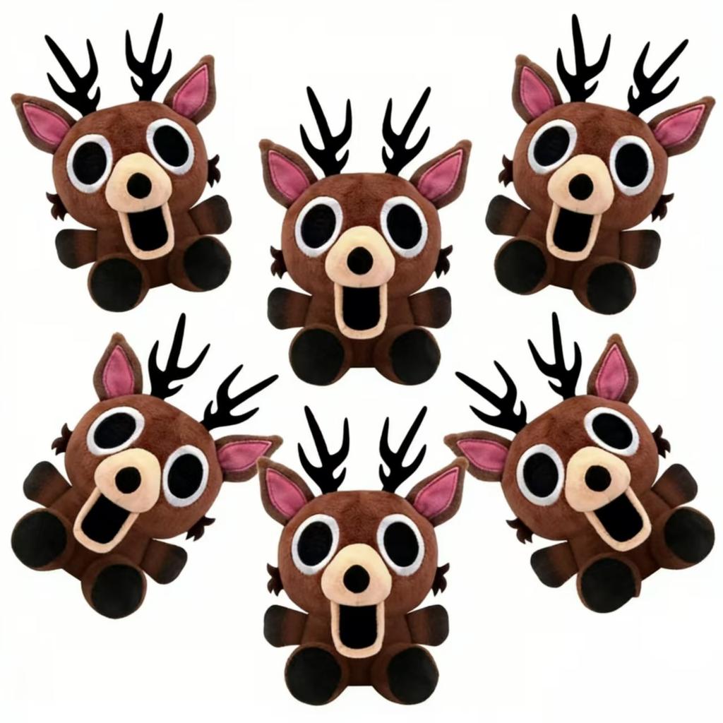 2026_Neu auf Lager 99 Nächte Hirsch Plüschtier 99 Nächte Im Wald Anime Merchandise Spielzeug Halloween Weihnachtsgeschenk#