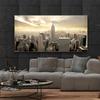 New York City Sunset And Night View Poster Canvas Painting Skline Manhattan Landscape Wall Art Pictures Living Room Home Decor