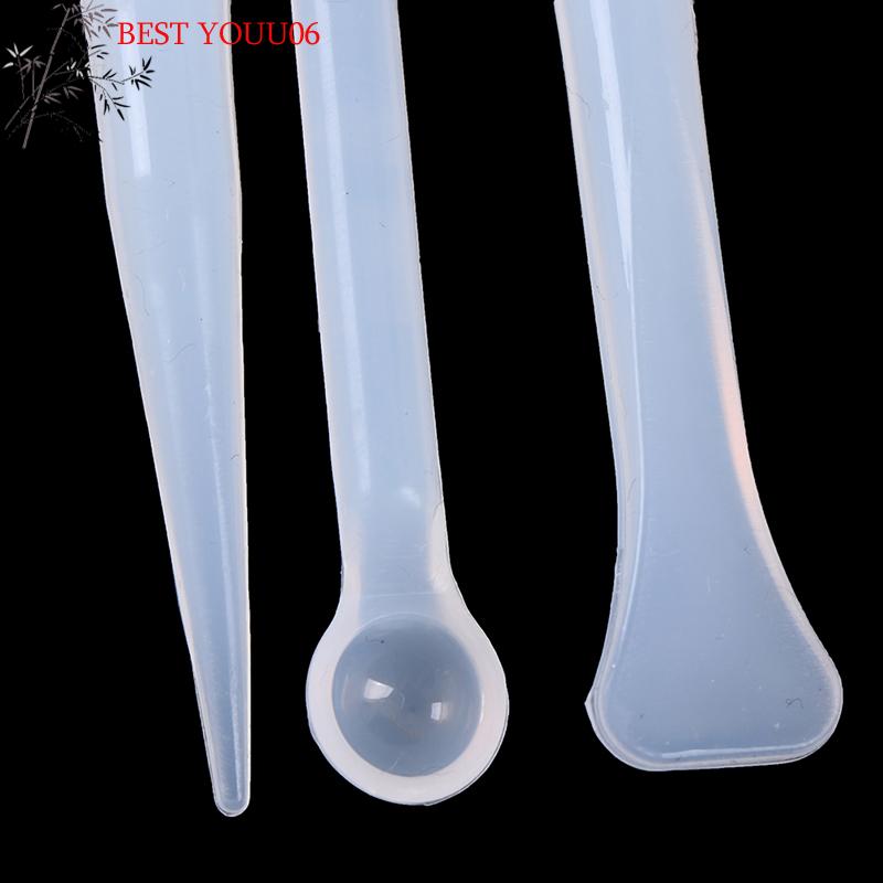 Hot 4pc Mix Cup Silicone Mold Epoxy Resin Tools Reusable Mixing Measuring Cups DIY Jewelry Making Crystal Crafts Casting Tools
