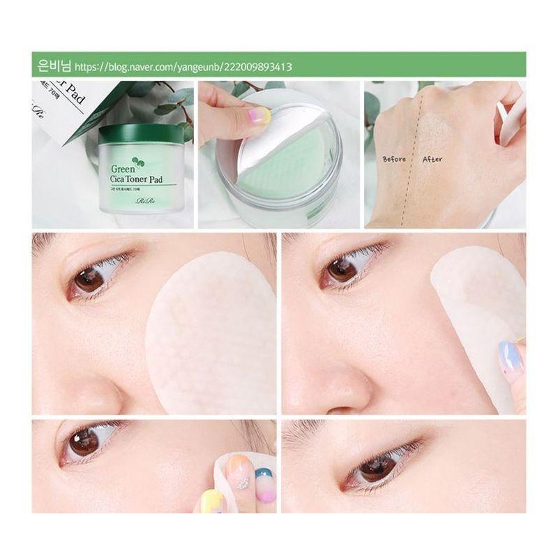 RIRE Green Cica Toner Pad