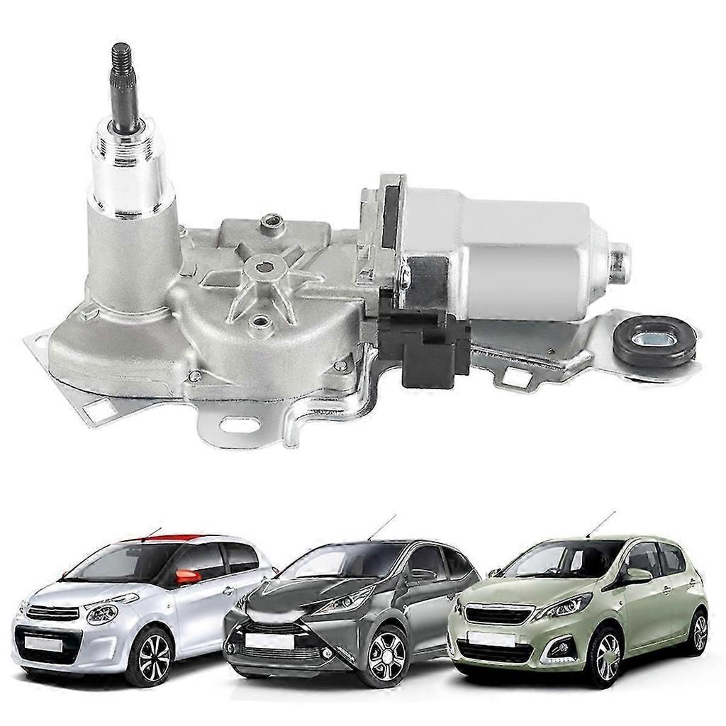 Rear Windscreen Wiper Motor for Peugeot 108 Citroen, C1 & Toyota Aygo 14-21 B001099280 Windscreen Wi