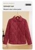 Chun Ya Fang Women's Lightweight Cotton Jacket - Stylish, Loose, Quilted Design, Solid Color, Short Outerwear.