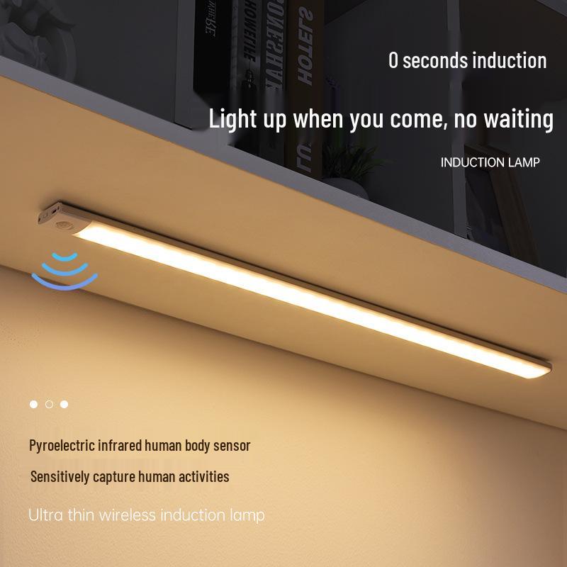 Rechargeable Ultra-Thin Wireless LED Cabinet Light with Motion Sensor