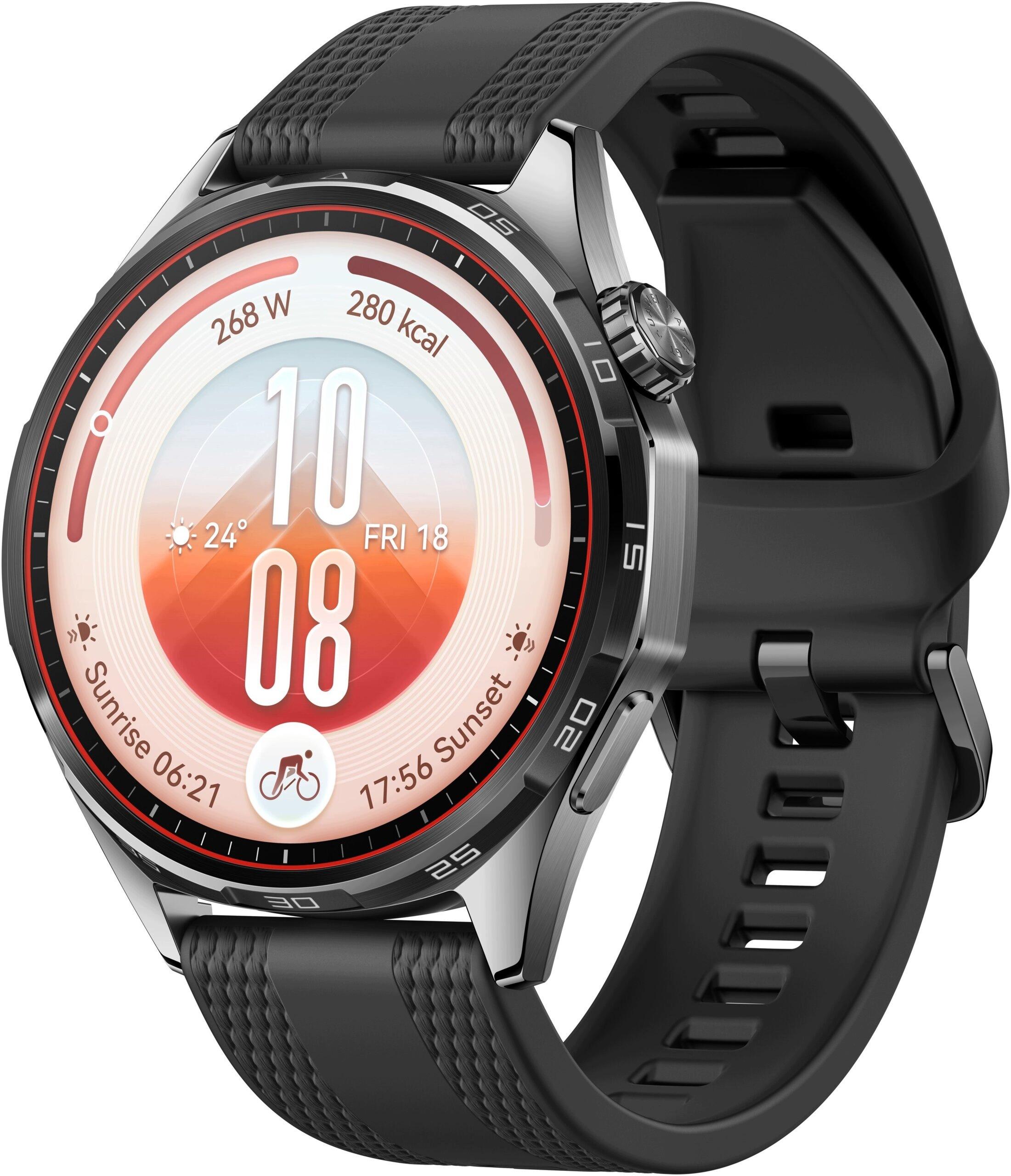 Huawei Watch Gt 7 41 Mm, Gehäuse Aus Edelstahl, Easycross-Fluorelastomer-Armband Rosa - Image 3