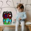 Large-capacity Backpack For Primary And Secondary School Students, Cartoon Shoulder Bag And Pencil Case For Children