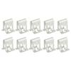 Dash Dashboard Trim Retainer Clip Fastener Metal Parts Replacement Silver