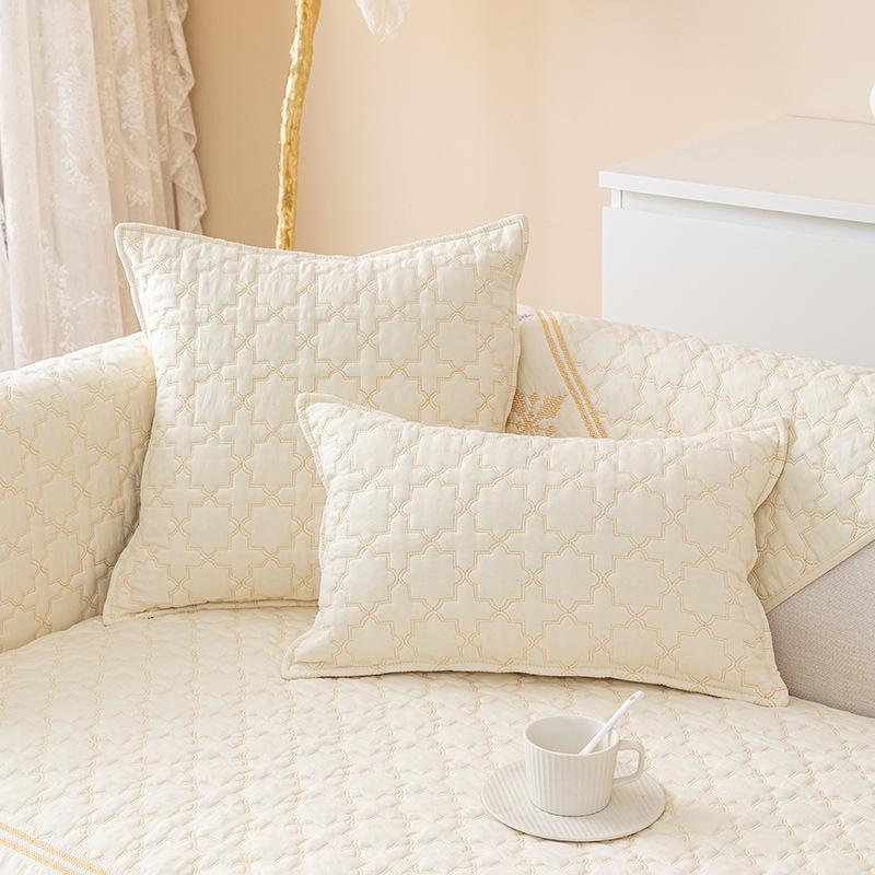 Sofa Cushion Universal In All Seasons, Light Luxury In Summer, American Bohemian Non-Slip Fabric Cover Towel, Seat Cushion Cushion Cover