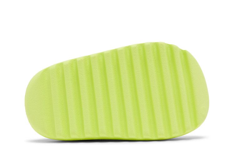 adidas Yeezy Slides Infants 'Glow Green' 2022