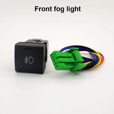 DRL Battery BSM Automatic Headlight Front Fog Light Rear Fog Light Switch Button Wire For Toyota Prado