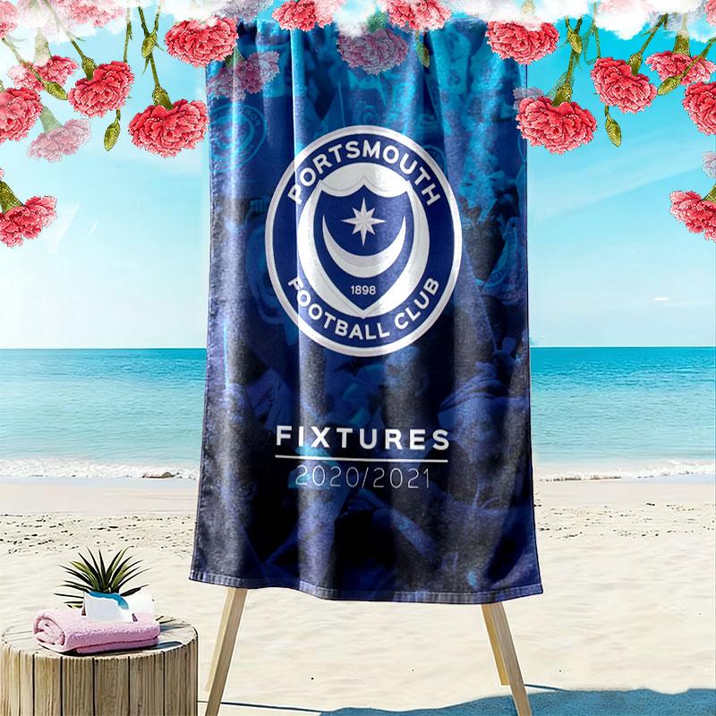 Portsmouth Beach Towel, Large Soft Quick Dry Towel for Beach Camping Swimming