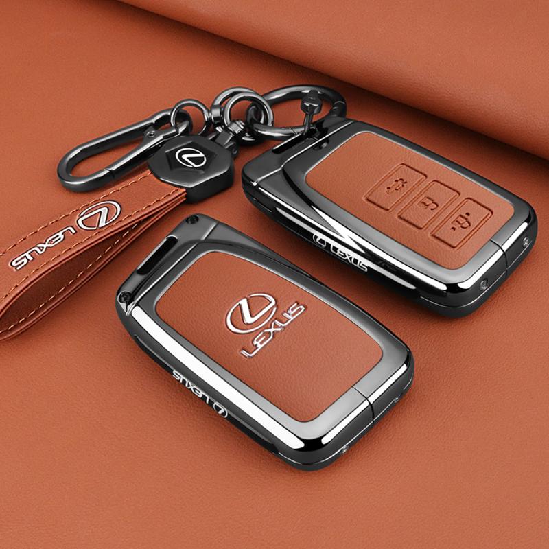 Leather Car Remote Key Fob Case Cover Shell for Lexus NX GS RX IS ES GX LX RC 200 250 350 LS 450H 300H IS250 IS300h Accessories