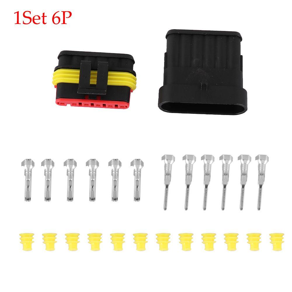 Car Cable Automotive Waterproof Connectors 1P 2P 3P 4P 5P 6P Male and Female Plug Electrical Wire