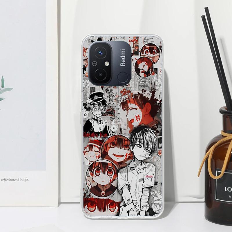Anime Toilet Bound Hanako Kun Phone Case For Xiaomi Redmi 12C 12 10C 10A 10 9C 9A 9T 9 8A 8 7A 7 6A 6 Pro K70 K40 K20 Fundas Bac