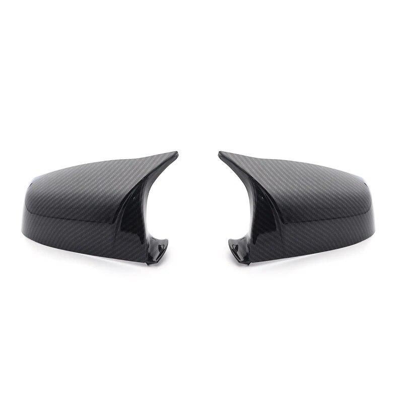 Horn Caps M Style High Quality Black Side Wing Mirror Cap Cover for BMW 5 6 7 Serie F01 F02 F03 F04 F06 F07 F10 F11 F12 F13