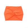 Simple Soild Color Twisted Extra Large Thick Wide Headbands Elastic Turban Workout Sports Hair Band Headwear
