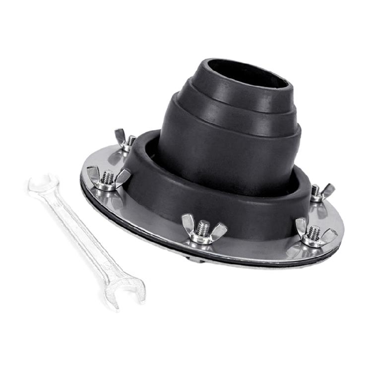 Botte de cheminée de tente résistante à la chaleur pour trou de cuisinière, Flash de toit pour tuyau de poêle, pour garages et abris