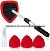 Telescopic Microfiber Car Window Cleaning & Defogging Brush Set