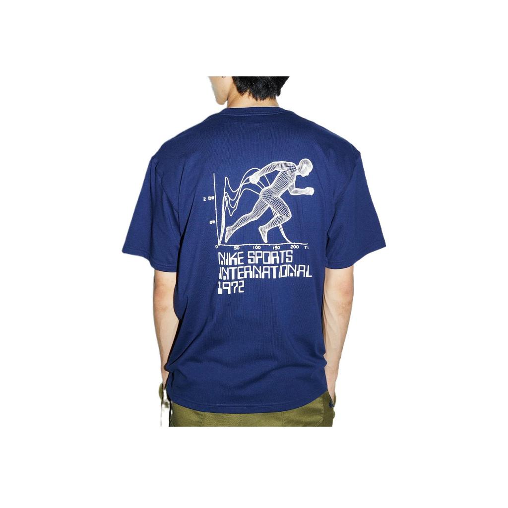 Nike Sportswear Circa Graphic S/S Tee Men Tops Blue DR7802-410